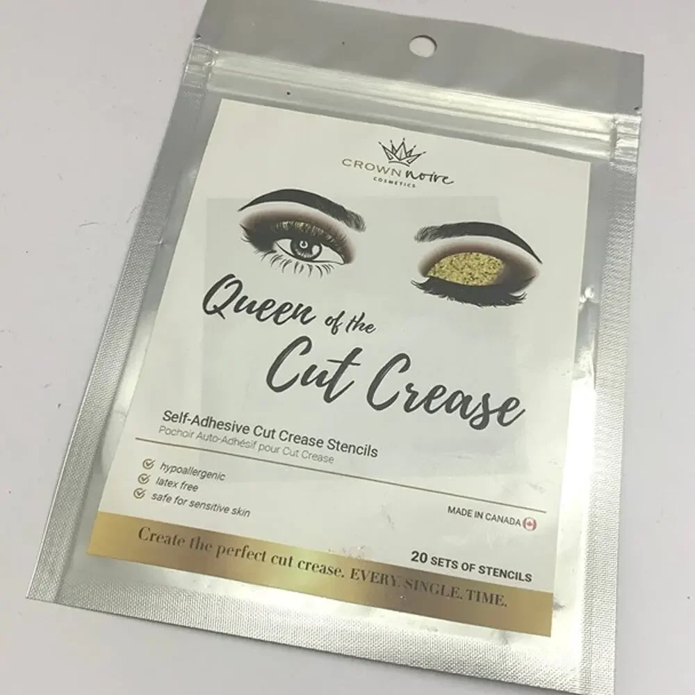 Crown Noire Cosmetics – Queen of the Cut Crease™ Self-Adhesive Cut Crease Stenci